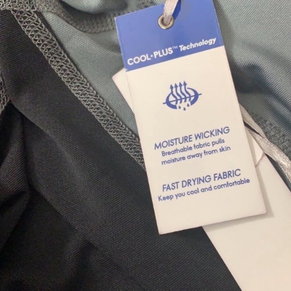 Elle Sport tummy control/ shape enhancing yoga workouts leggings pants size M - Picture 9 of 11